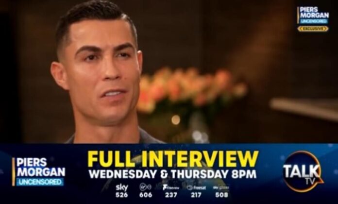 Entrevista De Cristiano Ronaldo Em Direto Parte