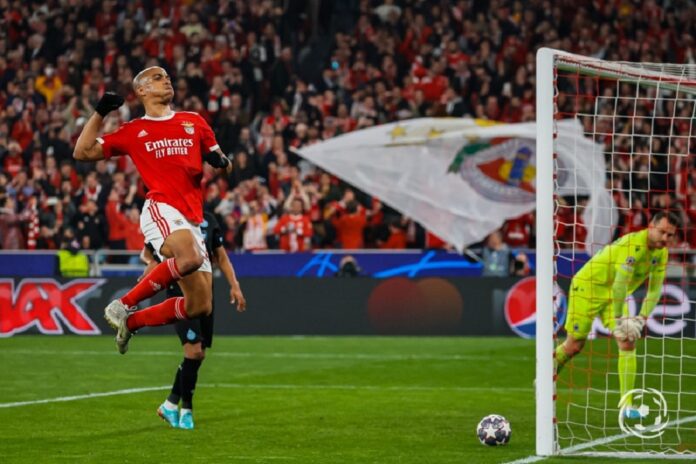 SL Benfica 5 1 Club Brugge KV De porta em porta até encontrar os quartos