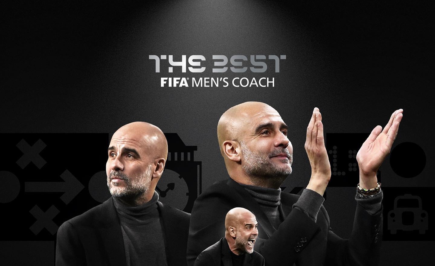 Pep Guardiola vence o prémio de melhor treinador no The Best