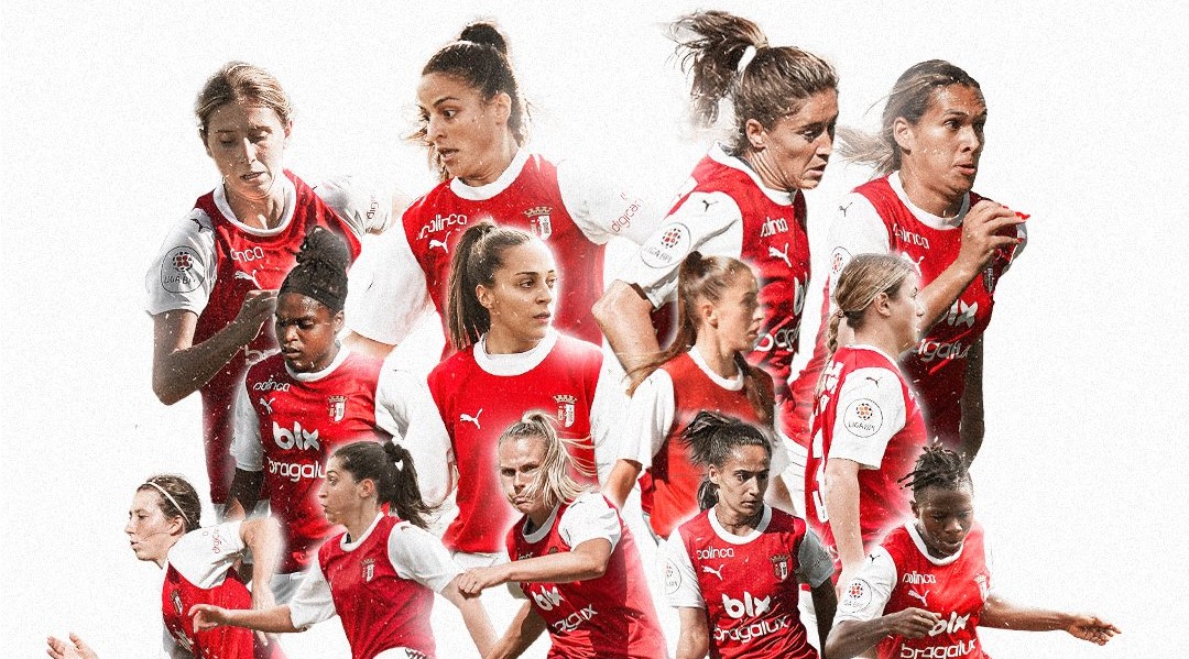 Braga anuncia saída de 13 jogadoras do plantel principal e há várias