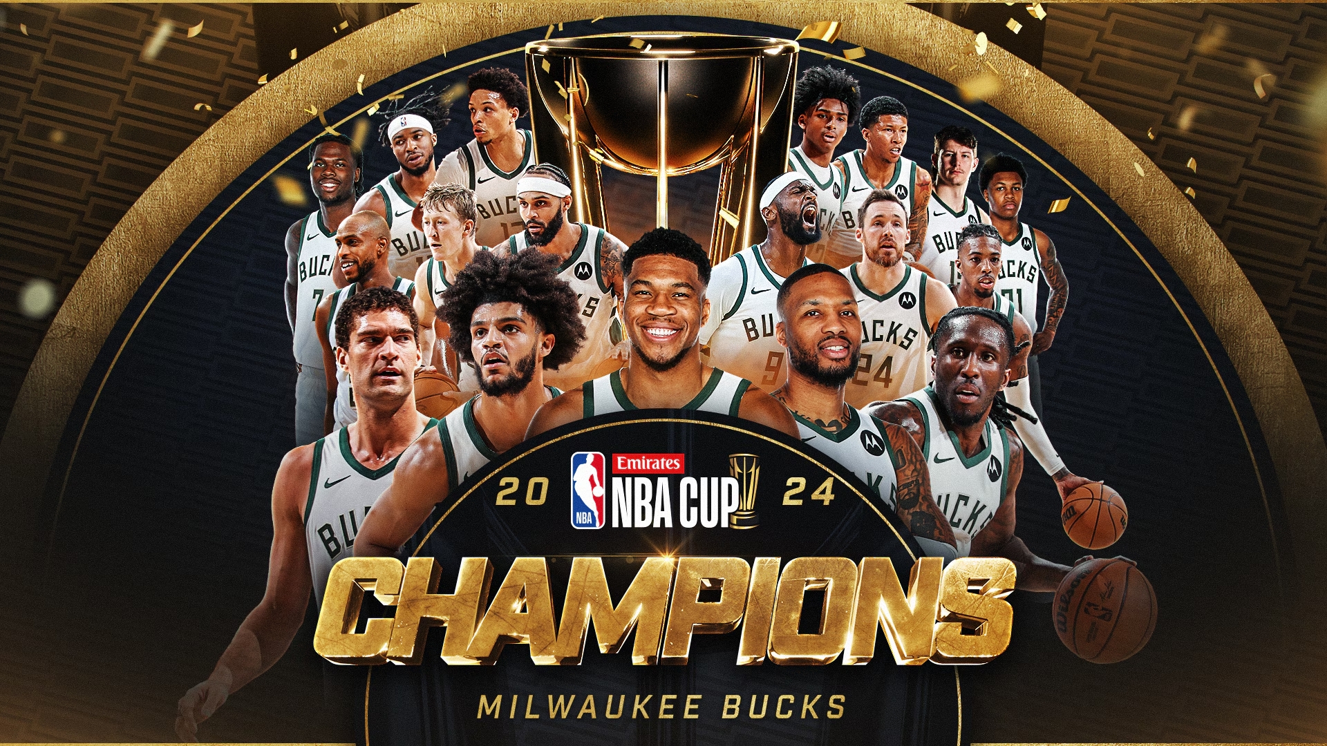 Milwaukee Bucks Vencem Oklahoma City Thunder E Conquistam A Nba Cup