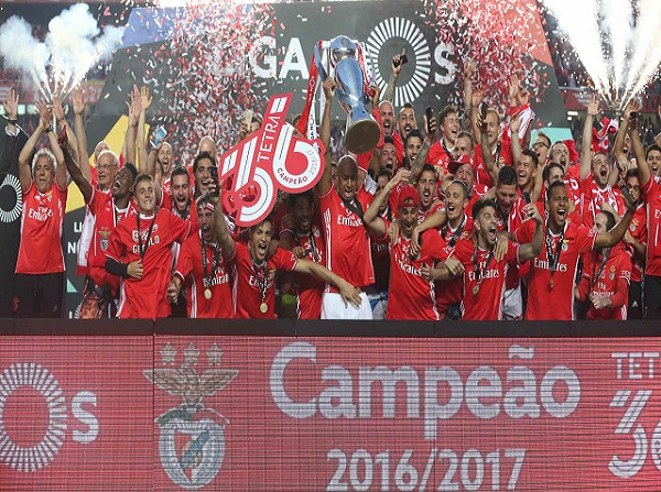 SL Benfica sagrou-se tetracampeão em 2017