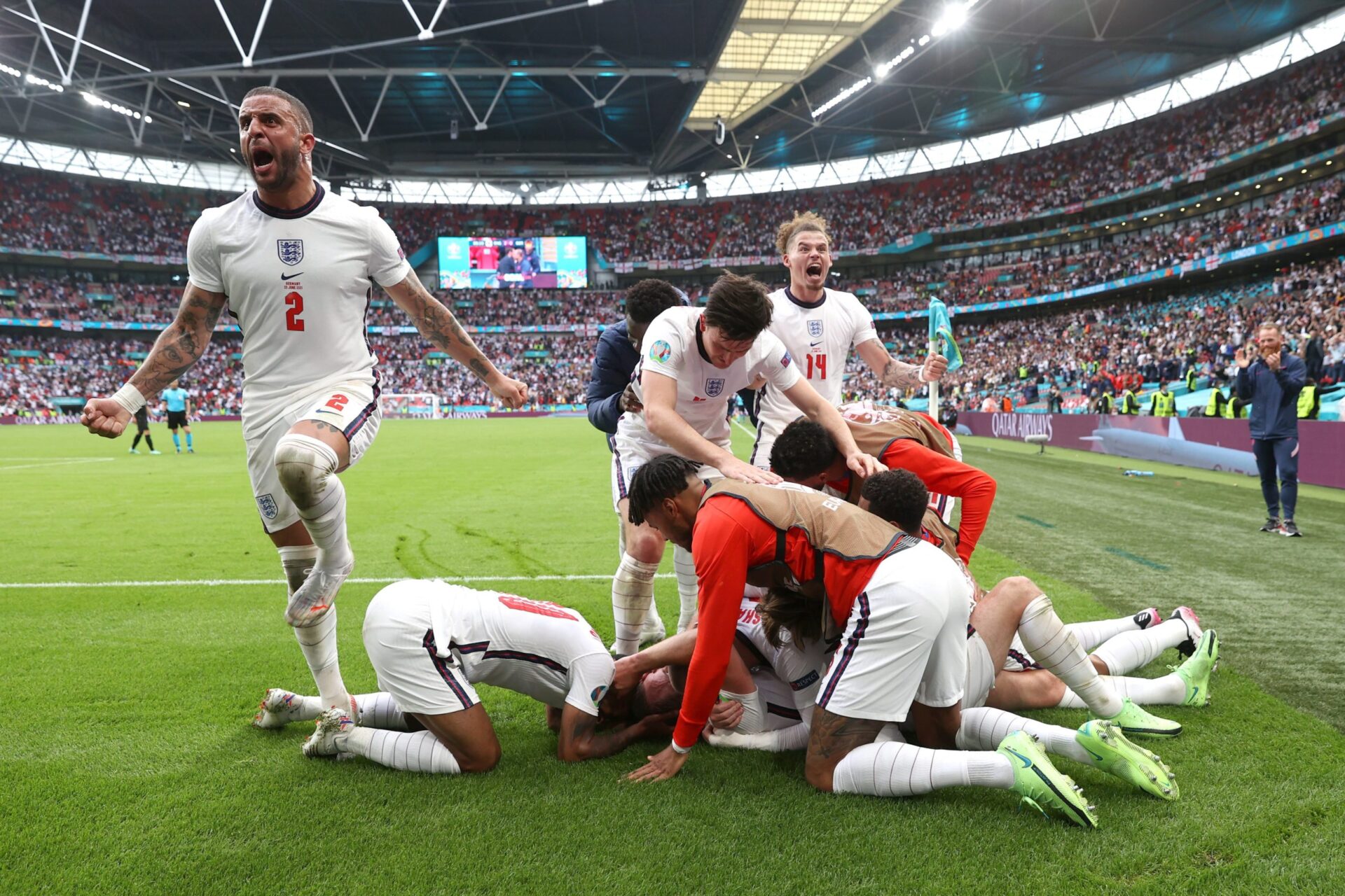 Inglaterra golo Euro 2020