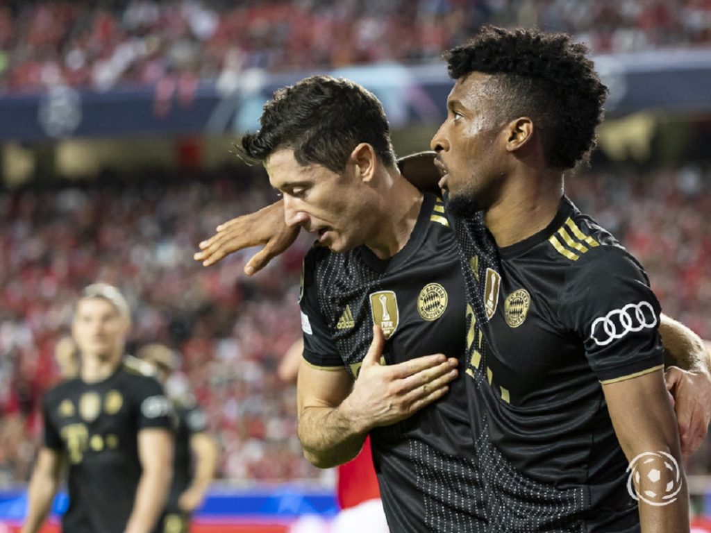 Lewandowski Coman Equipas a surpreender taticamente Mercado