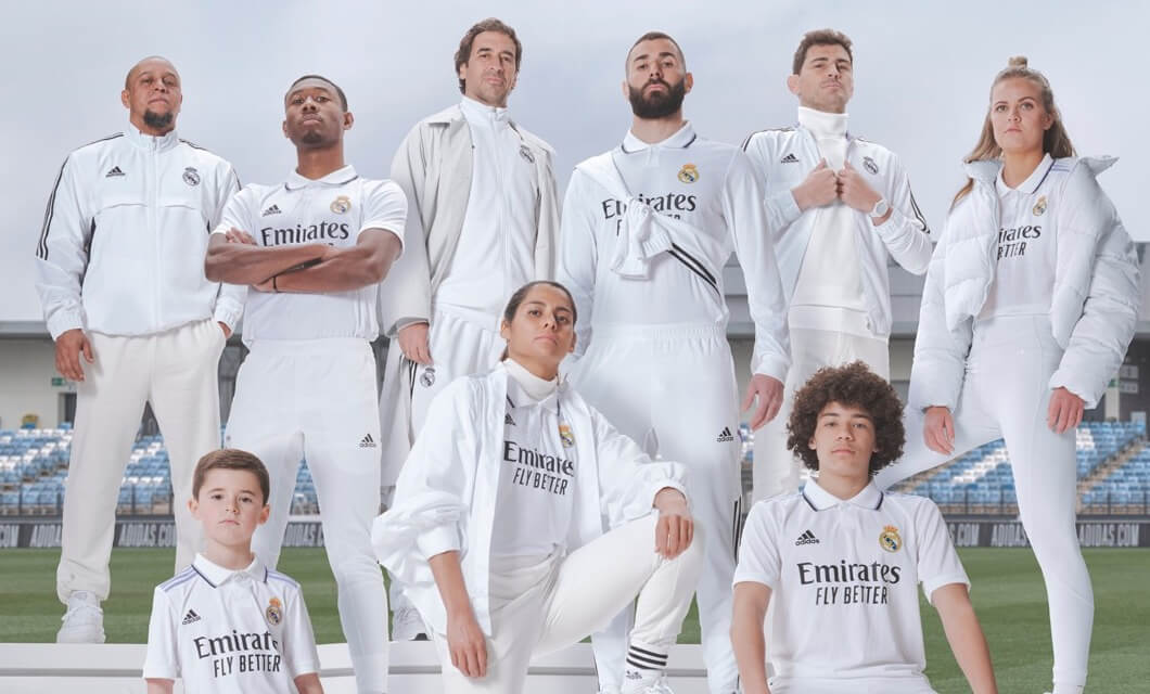 Real Madrid CF camisolas