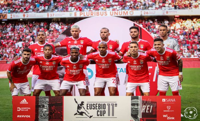 SL Benfica jogadores Eusébio Cup