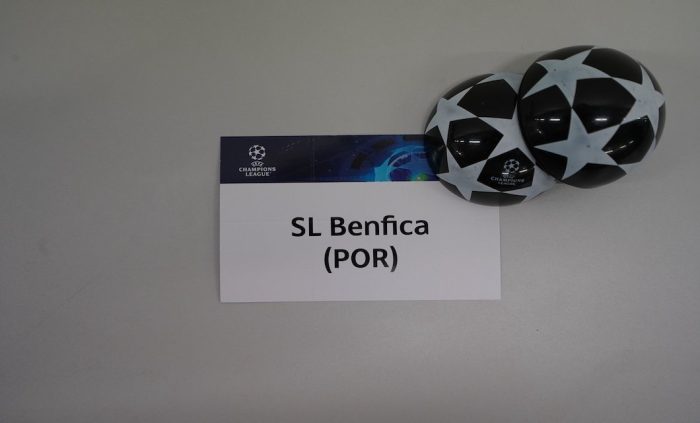 SL Benfica sorteios europeus