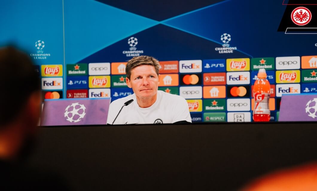 Treinador do Eintracht elogia Sporting