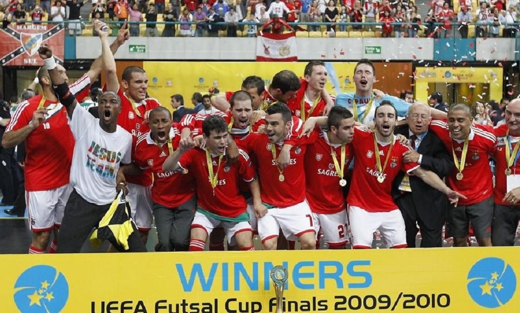 Benfica Campeão Europeu Futsal