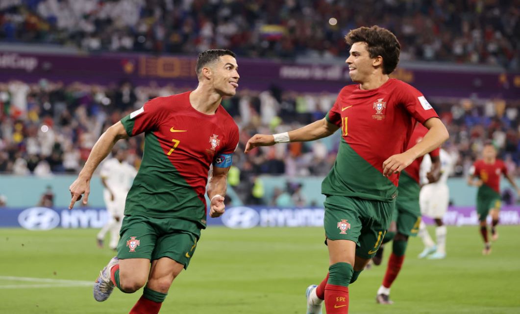 Cristiano Ronaldo João Félix Mundial 2022 Jogo