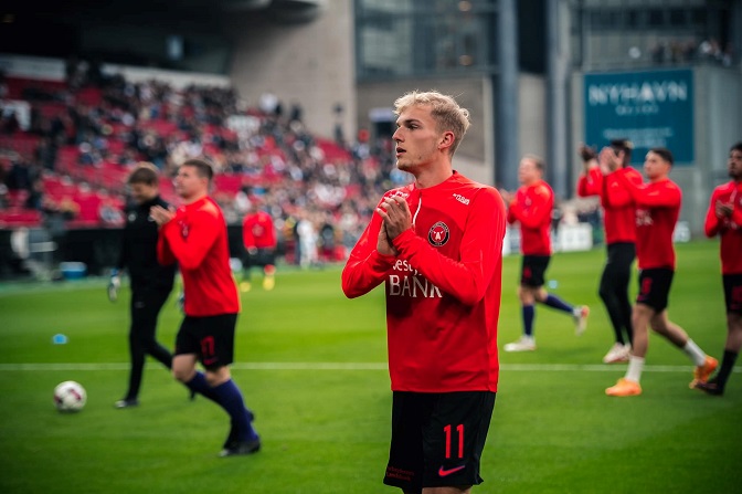 FC Midtjylland Gustav Isaksen