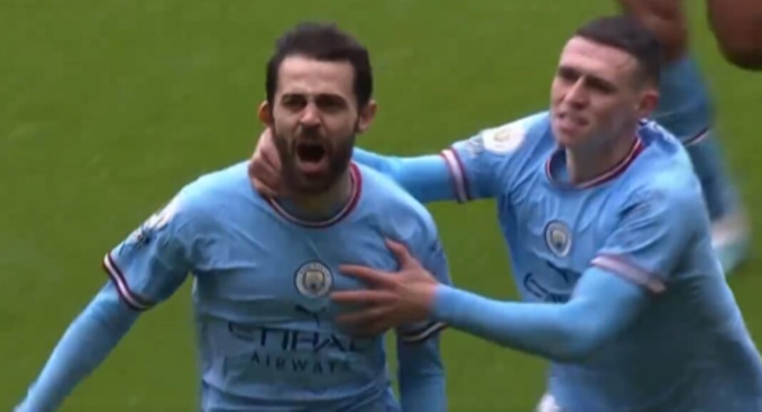 Bernardo Silva Phil Foden Manchester City