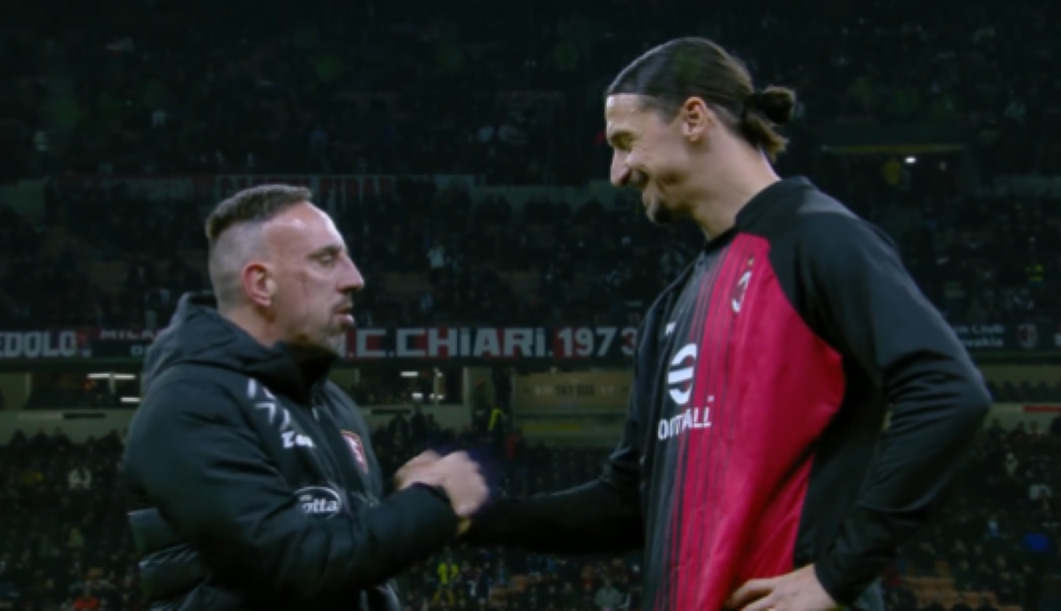 Frank Ribery Zlatan Ibrahimovic