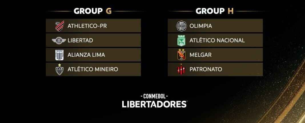 Taça Libertadores Grupos
