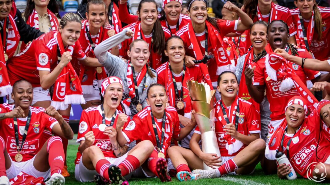 SL Benfica jogadoras Futebol Feminino Taça da Liga