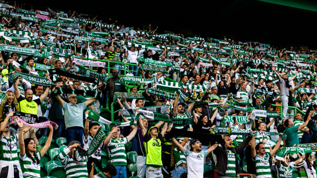 Sporting CP adeptos Amor ao clube