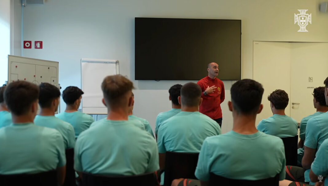 Roberto Martínez Portugal sub-17