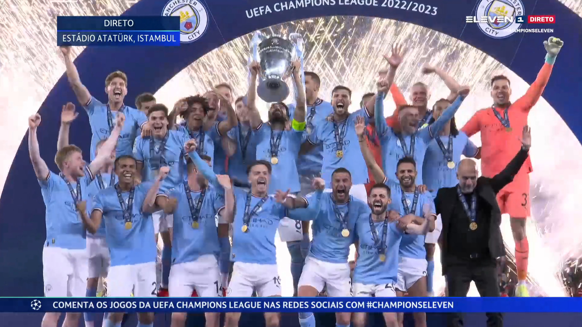 Man City toca o céu: equipa mais valiosa do mundo conquista inédita Liga  dos Campeões