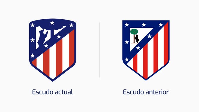 Atlético de Madrid pode voltar ao símbolo antigo