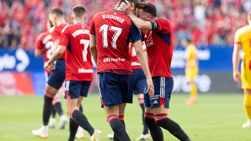 Osasuna jogadores Mocayola Budimir