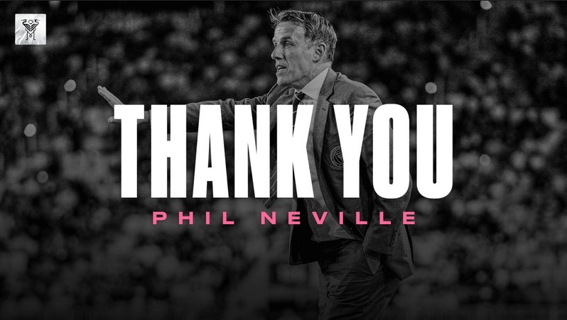 Phil Neville deixa o Inter Miami