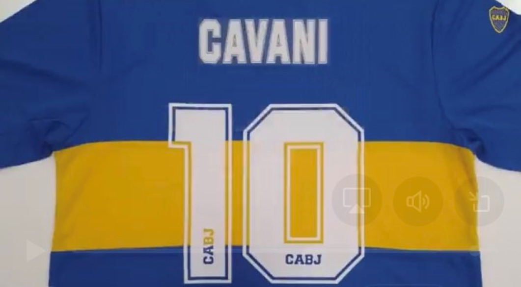 Edinson Cavani Boca Juniors