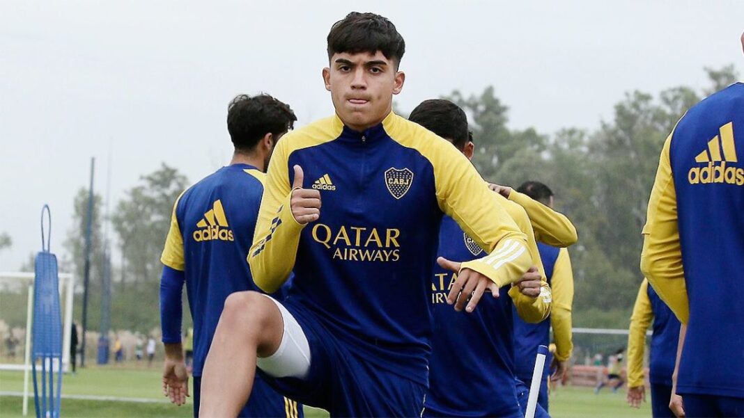 Exequiel Zeballos Boca Juniors