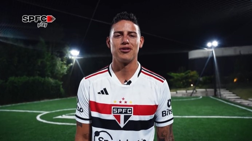 James Rodríguez São Paulo