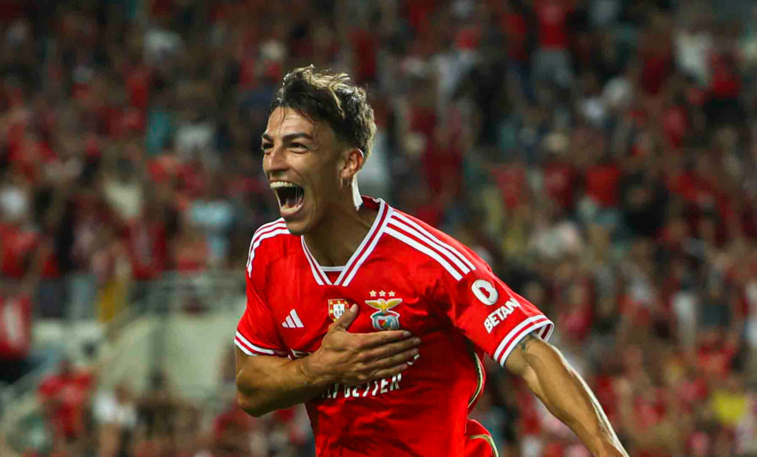 Petar Musa marcou o segundo golo do Benfica