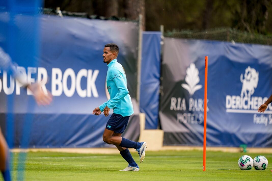 Galeno a treinar no FC Porto