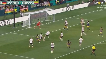 Linda Caicedo marca golo à Alemanha