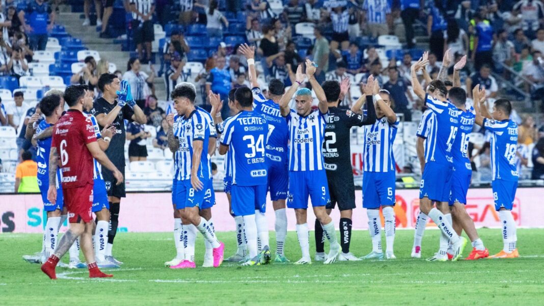 Jogadores do Monterrey