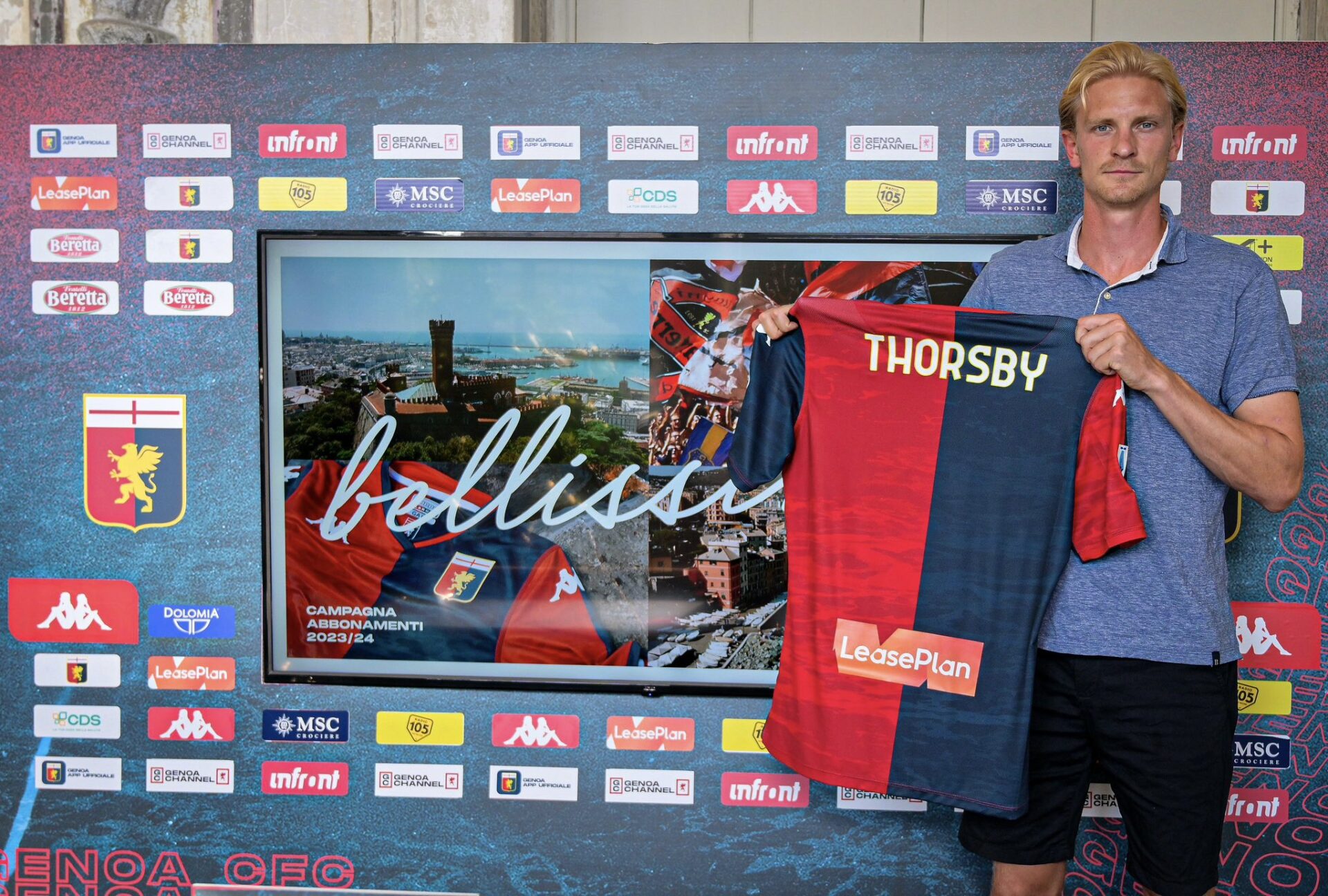 Morten Thorsby confirmado como reforço do Genoa