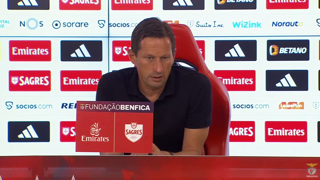 Benfica Roger Schmidt Pós Jogo Sporting - SL Benfica