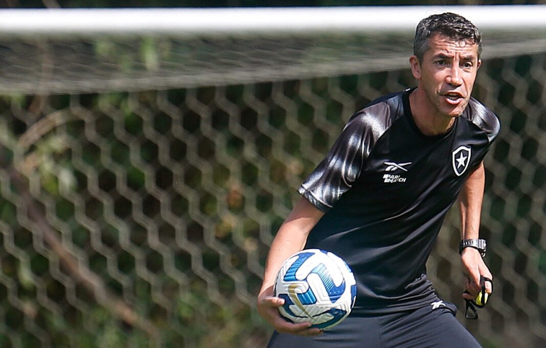 Bruno Lage a treinar o Botafogo