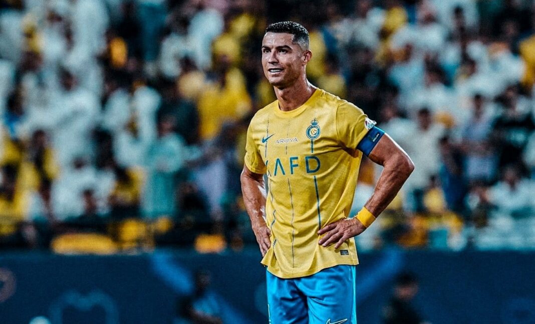 Cristiano Ronaldo em jogo do Al Nassr