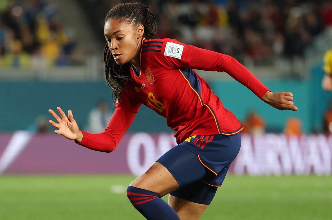 Jogadora da seleção feminina de Espanha