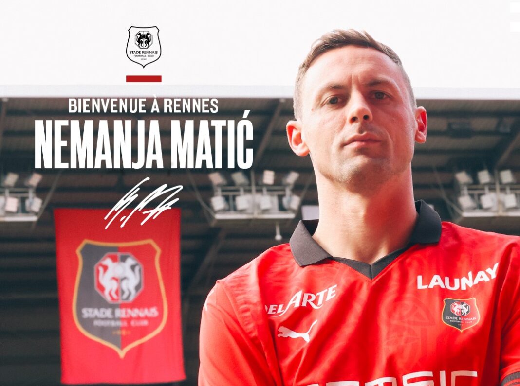 Nemanja Matic é reforço do Rennes
