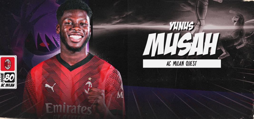 Yunus Musah é reforço do AC Milan
