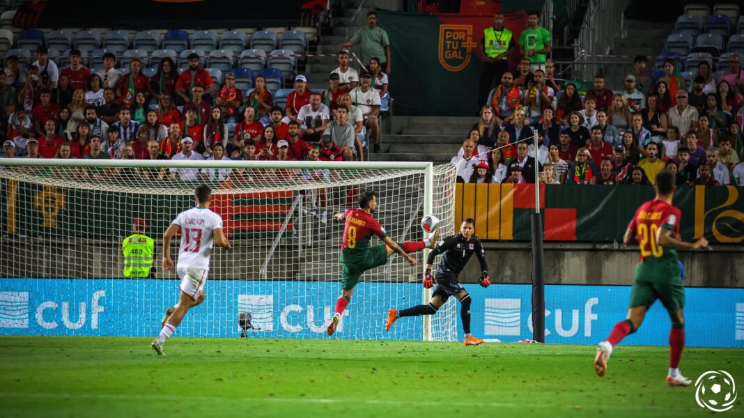 Bruno Fernandes brilhou nos dois jogos de Portugal