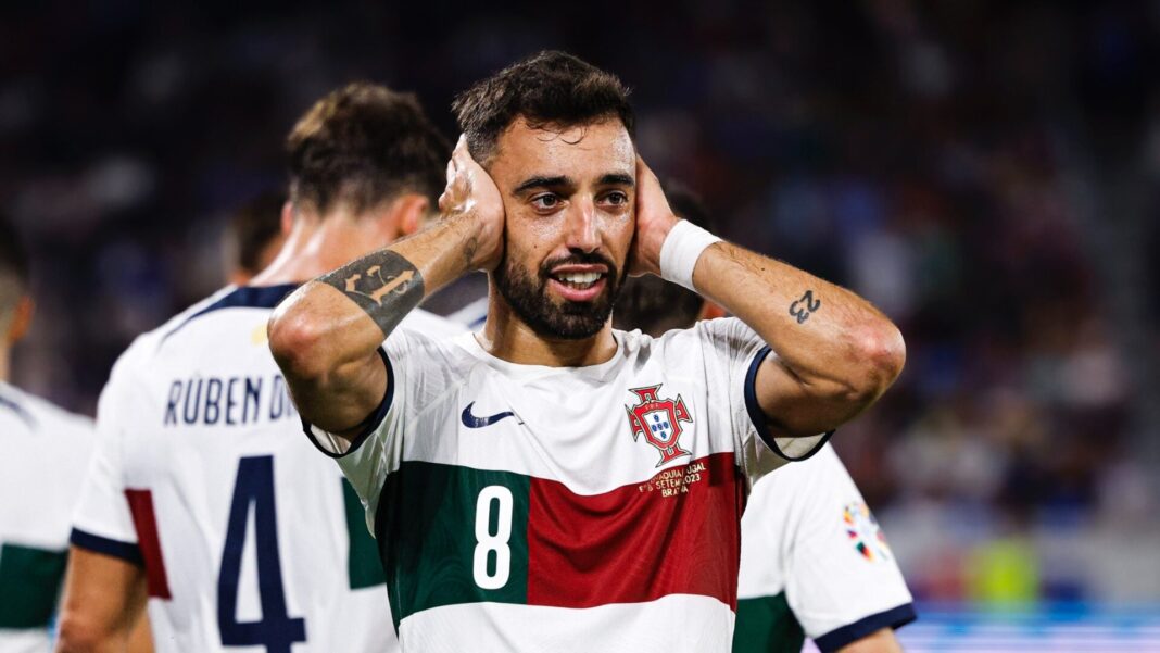 Bruno Fernandes Portugal apuramento Euro