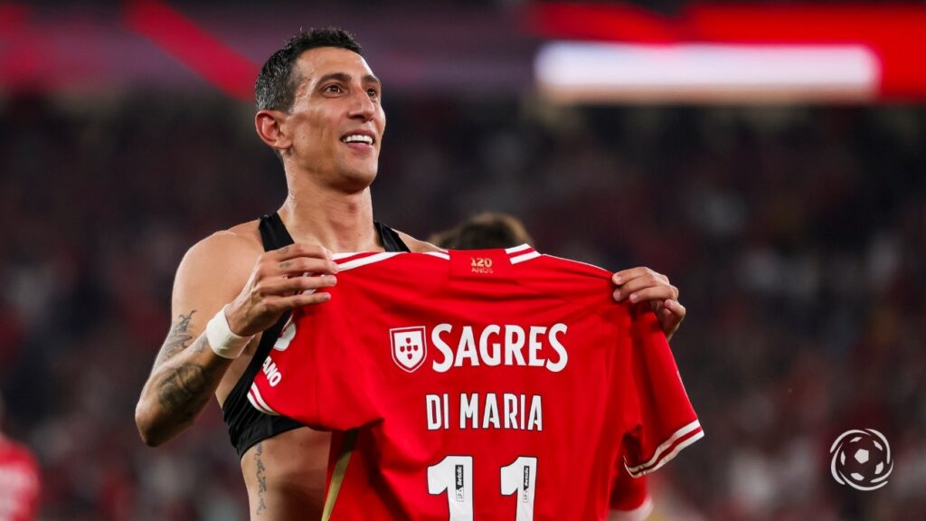 Di Maria marcou o único golo do Benfica FC Porto