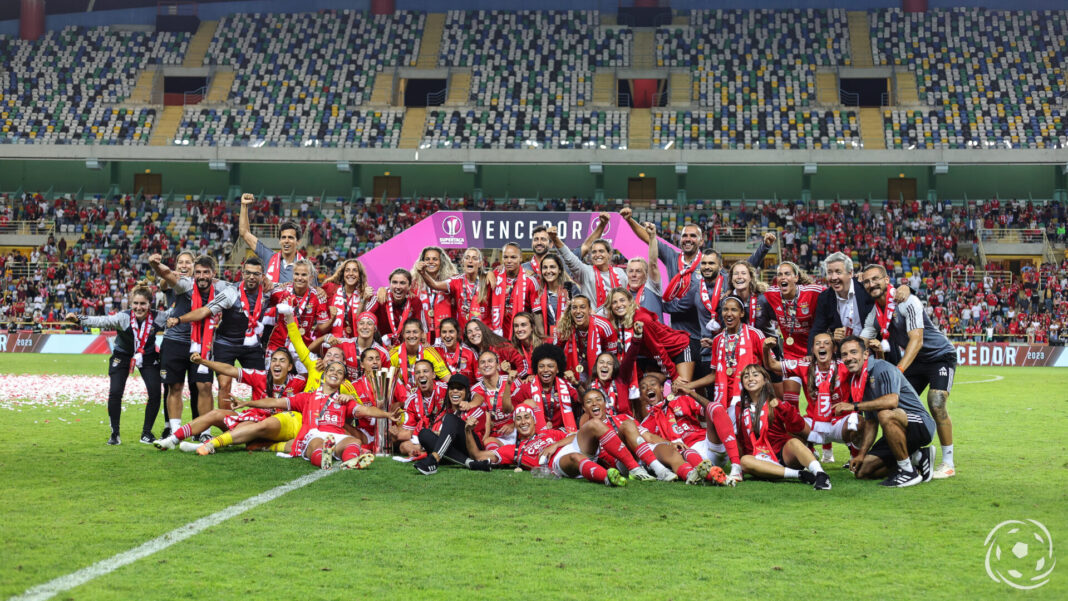 SL Benfica Futebol Feminino jogadoras Supertaça Feminina