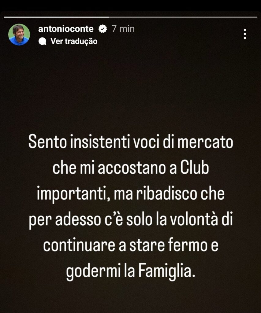 Antonio Conte instagram