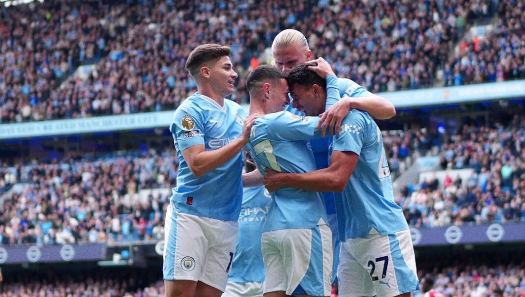 Há baixa muito importante no Manchester City para o jogo deste domingo