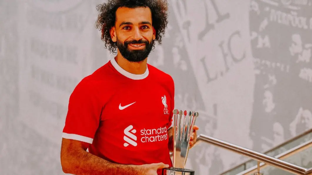 Liverpool FC - Mohamed Salah vence o prêmio da PFA de