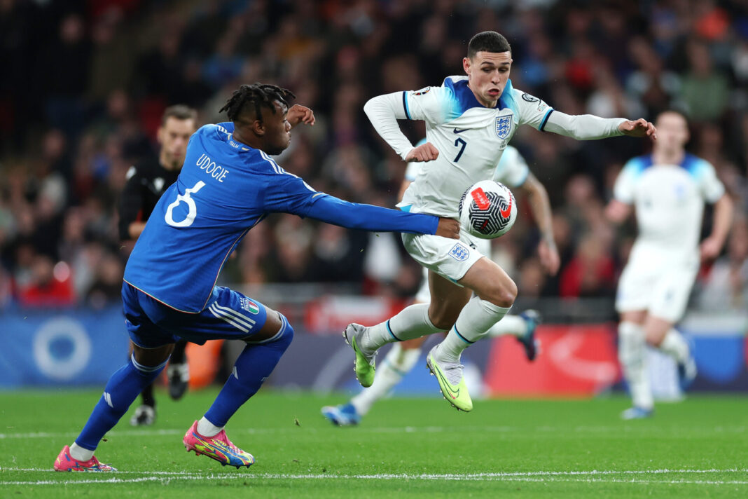 Phil Foden Inglaterra Itália