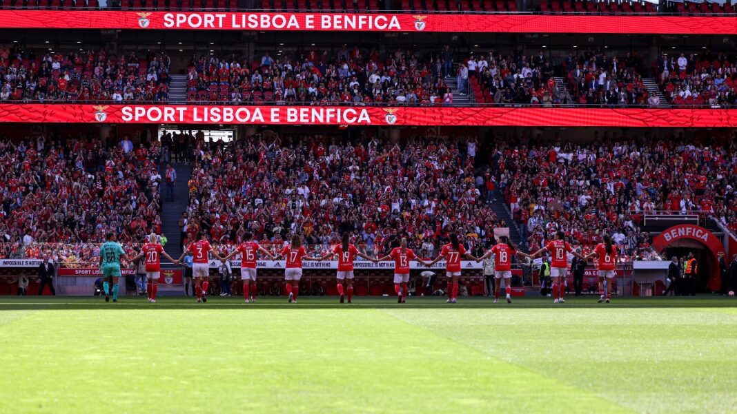 SL Benfica Feminino jogadoras