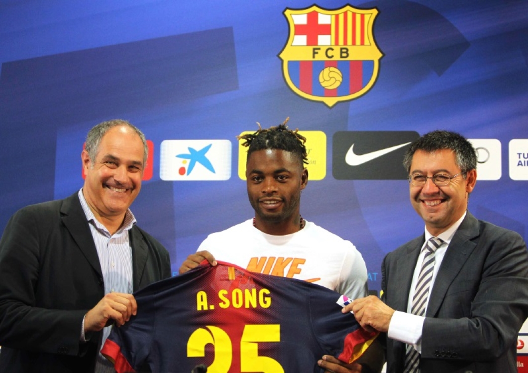 Alex Song FC Barcelona
