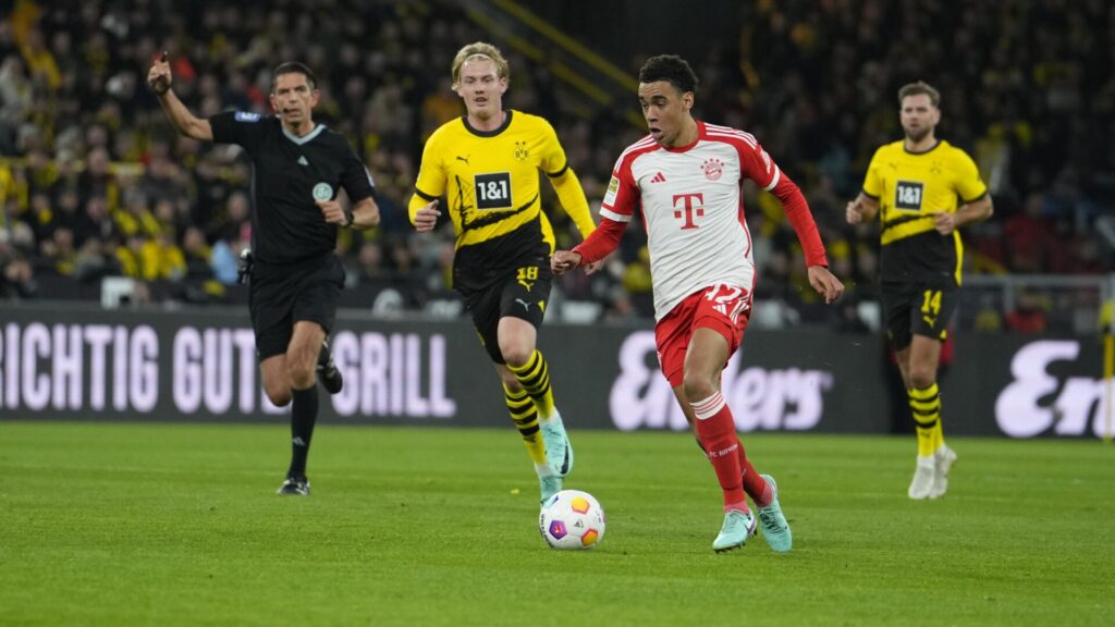 Jamal Musiala Bayern Munique Borussia Dortmund
